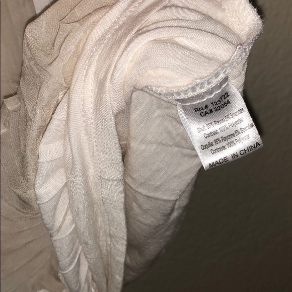 Anthropologie One September accordian Top Sz small - Picture 6 of 6